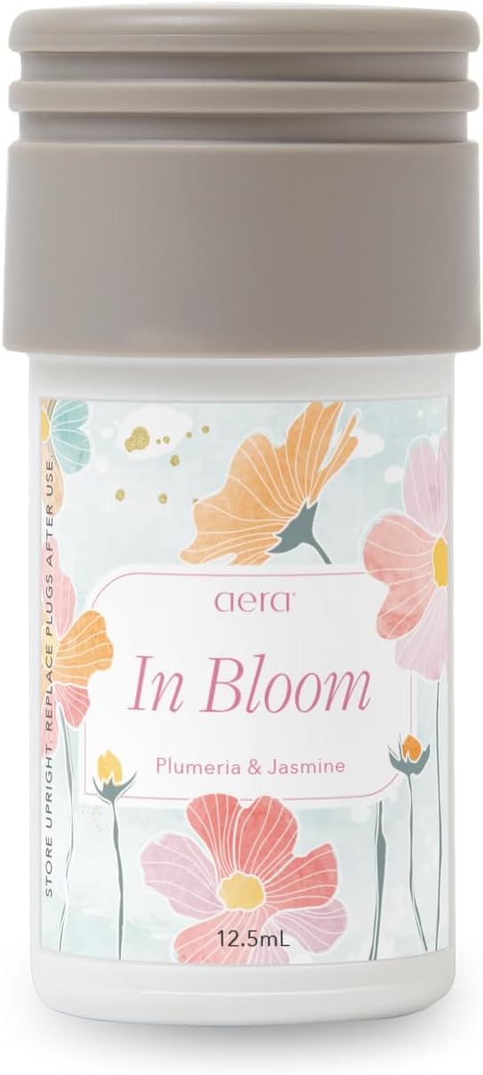 Mini In Bloom Home Fragrance Scent Refill - Notes of Plumeria and Jasmine - Works