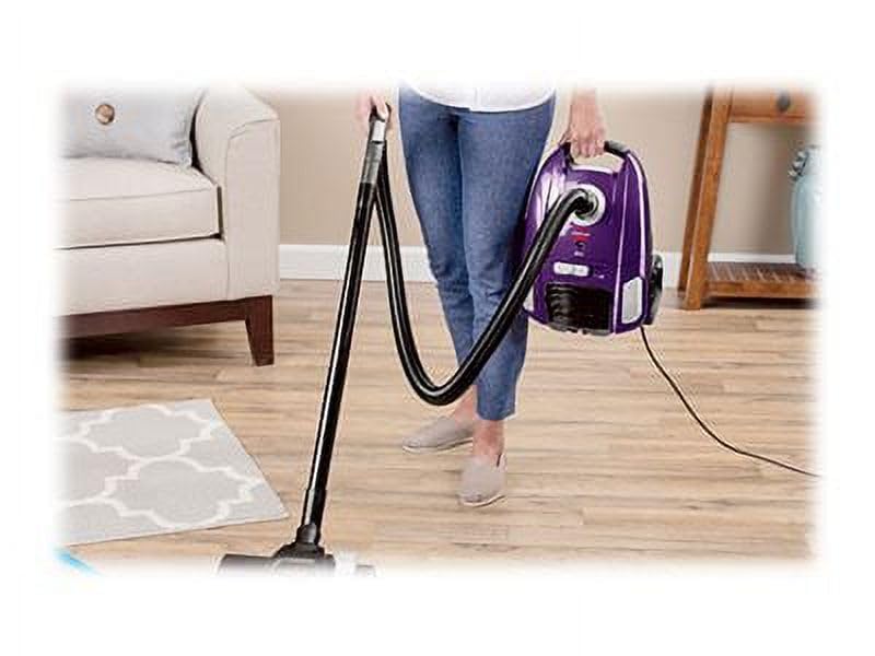 Canister Upright Vacuum Cleaner Lightweight & Powerful Suction with Telescoping Wand
