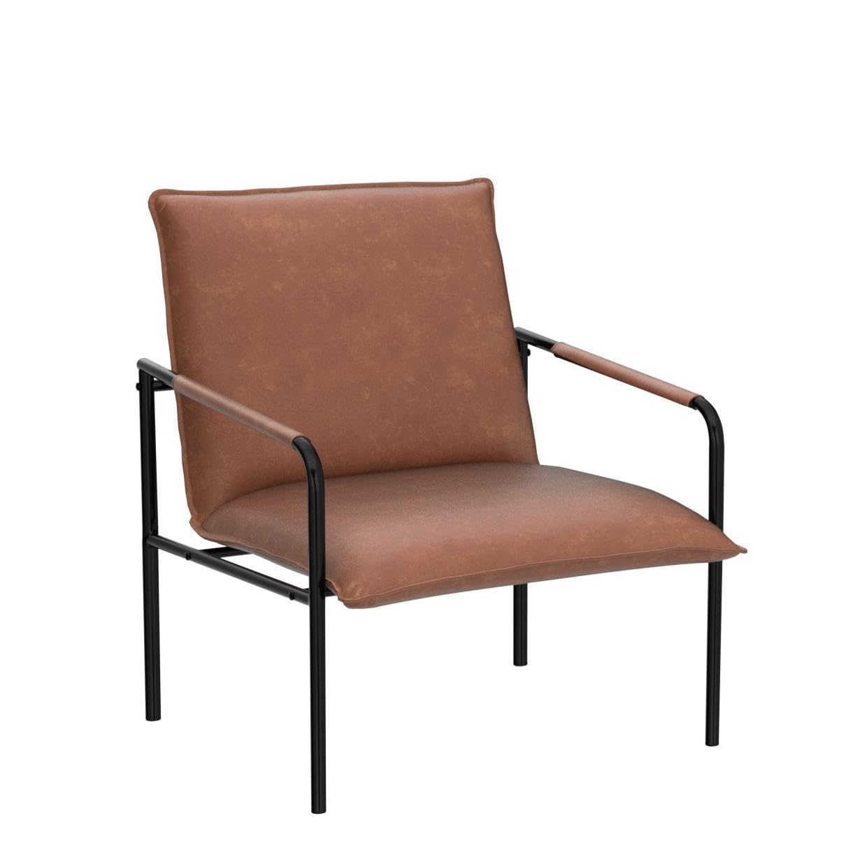 Clearance on Faux Leather Accent Lounge Chair