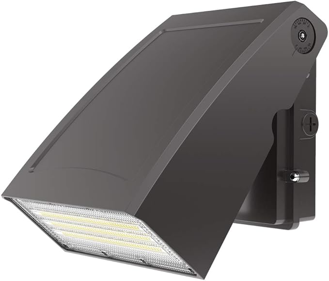 Wall Pack 40W: 5200lm 5000K 0-90°Adjustable ETL Certified - 2PACK Wall Pack