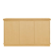 House Wooden Storage Cabinet with Adjustable Shelves - Deep Kitchen Pantry Organizer