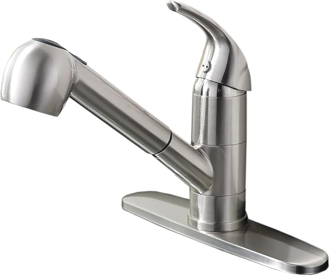 Kitchen Faucets with Pull Down Sprayer