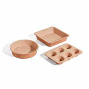 Oven Baker’s Kit – 3-Piece Toxin-Free Ceramic Nonstick Bakeware Set