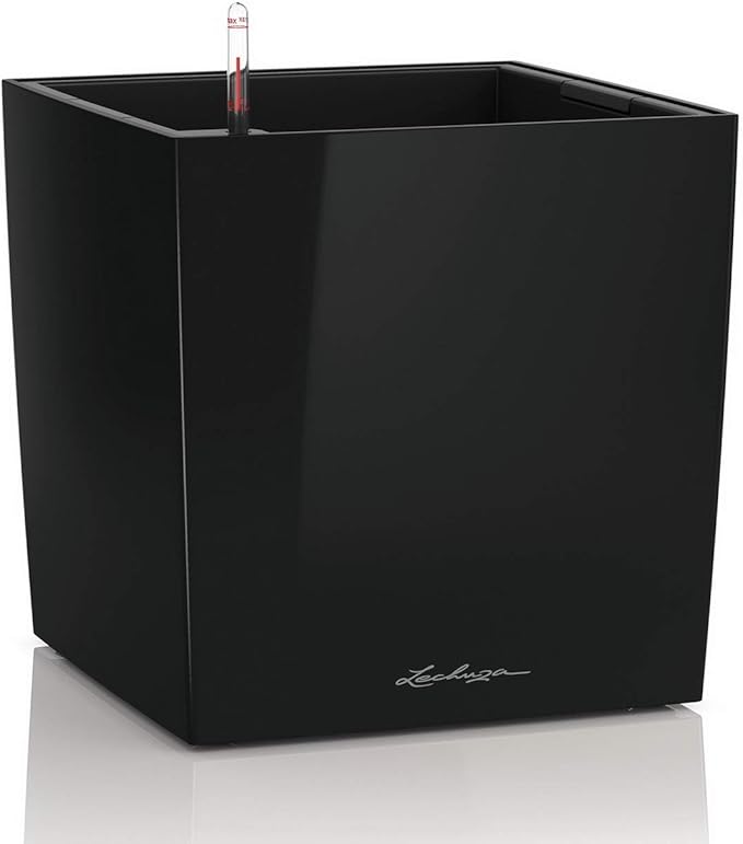 cube 40 Medium Flower Indoor/Outdoor Garden Floor Self-Watering Planter