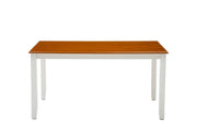 Bloomington [White/Honey Oak], Dining Table