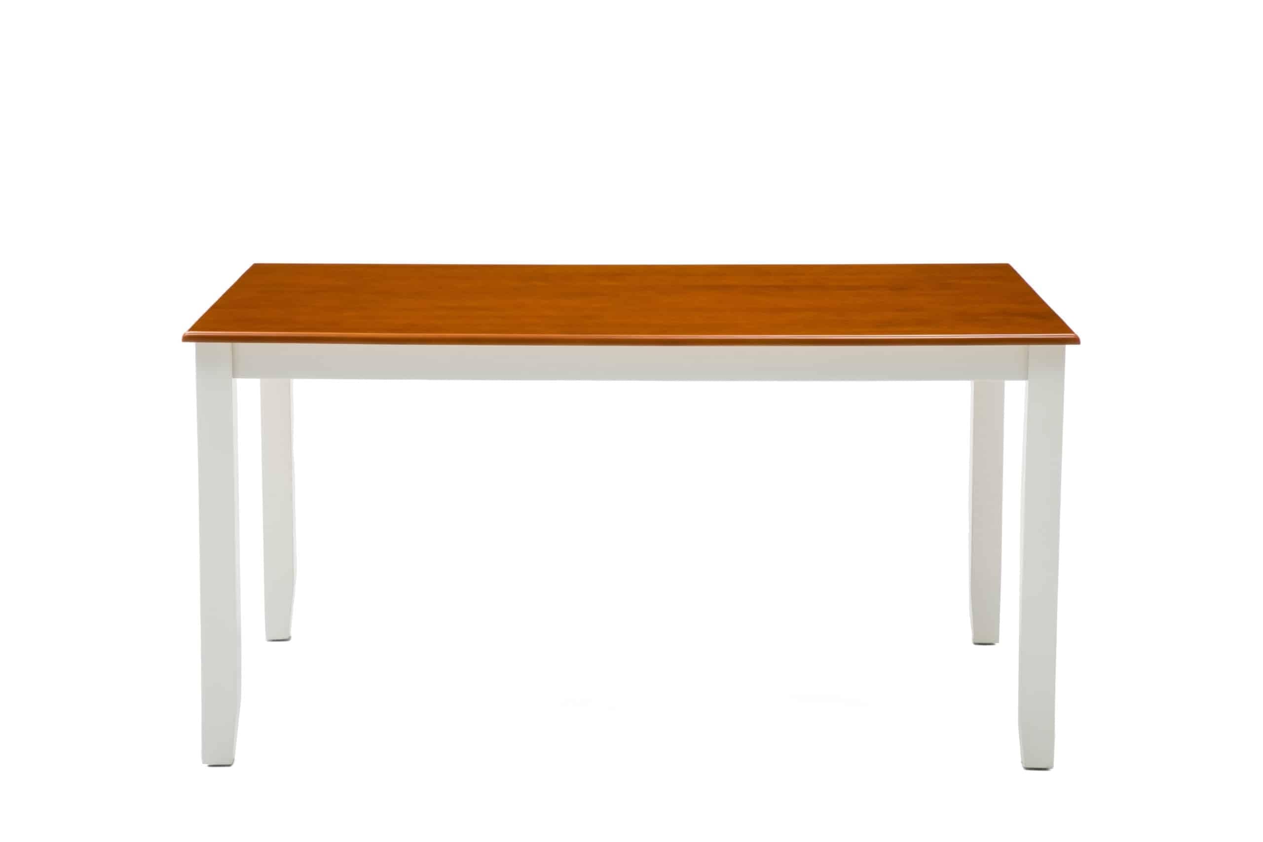 Bloomington [White/Honey Oak], Dining Table