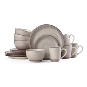 Sadie (Pack of 16) Dinnerware Set, Cream