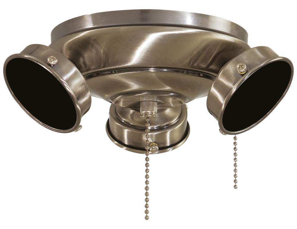 K9614L-BNK Timeless LED Ceiling Fan Light Kit, Burnished Nickel