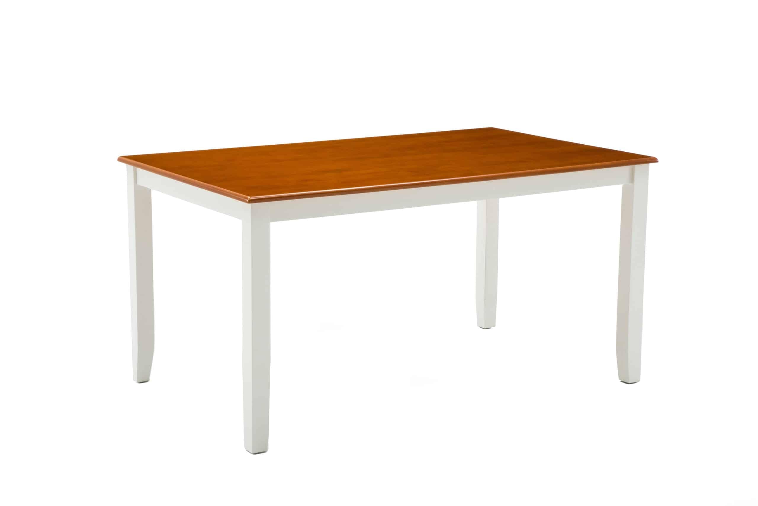 Bloomington [White/Honey Oak], Dining Table