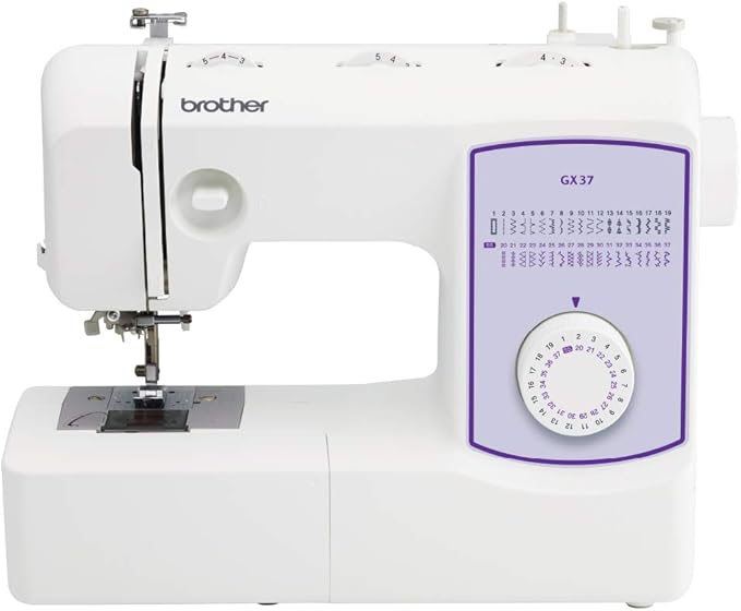 Sewing Machine, GX37, 37 Built-in Stitches, 6 Included Sewing Feet