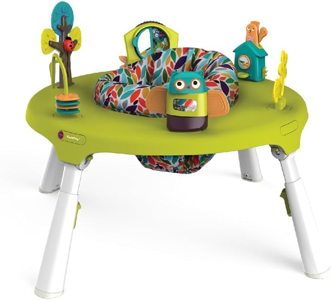 PortaPlay 2-in-1 Baby Activity Center & Play Table| 5 Months+ | Convertible & Portable Stage