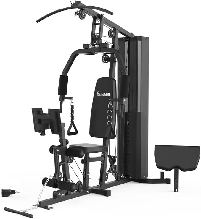 Home Gym SCM-1160 160LB Multifunctional Full Body Home Gym Equipment