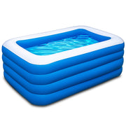 Inflatable Swimming Pool, 70x55x29 inch Inflatable Pool, Family Pool, Summer Water Party