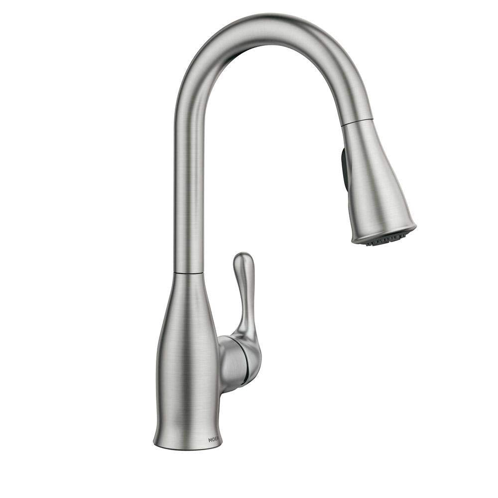Kaden Spot Resist Stainless One-Handle Transitional Kitchen Pulldown Faucet