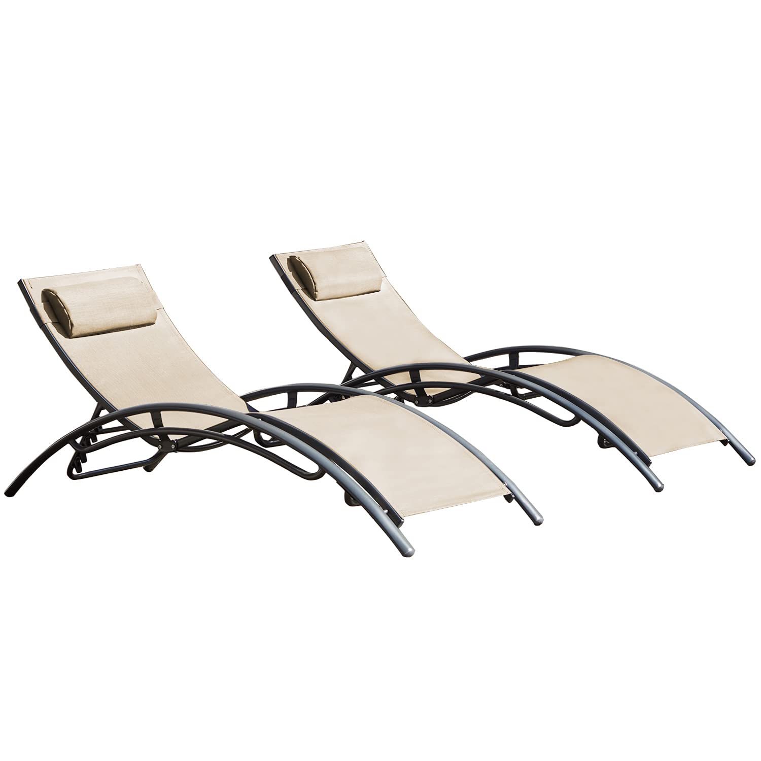 Outdoor Patio Chaise Lounge Chairs, Chaise Lounge Outdoor Set