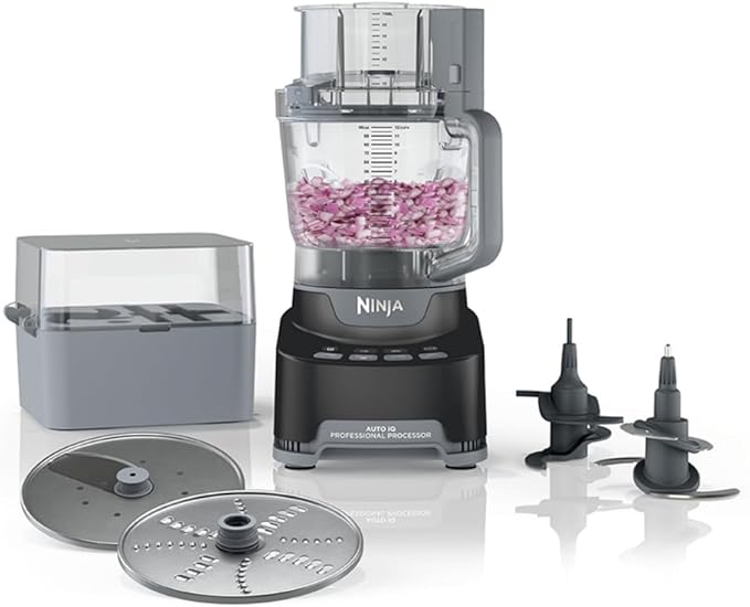Food Processor, Professional Plus, 1000 Peak Watts, 4 Functions for Chopping