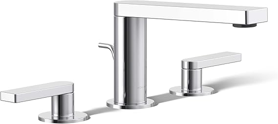 K-73060-4-TT Composed Widespread Bathroom Sink Faucet with Lever Handles