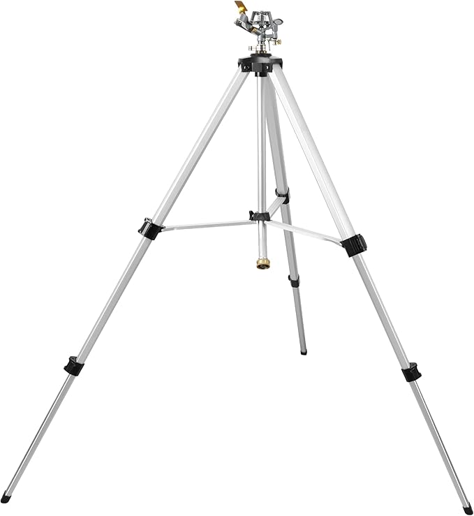 Heavy Duty Impact Sprinkler on Tripod Base