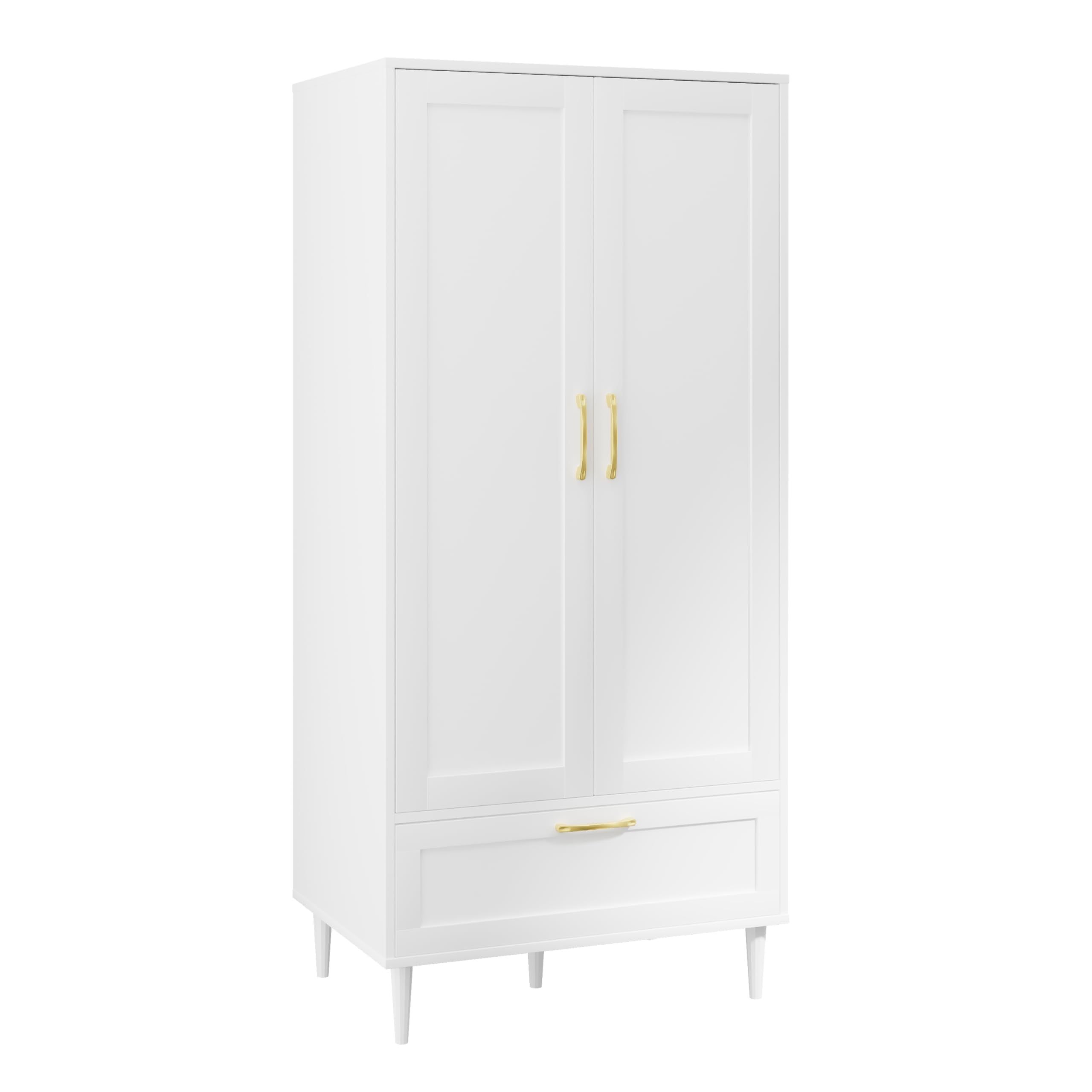 Wardrobe Closet with Drawer, Armoires and Wardrobes