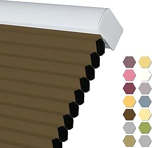Custom Size 100% Blackout Cordless Cellular Shades & Blinds Honeycomb Blinds