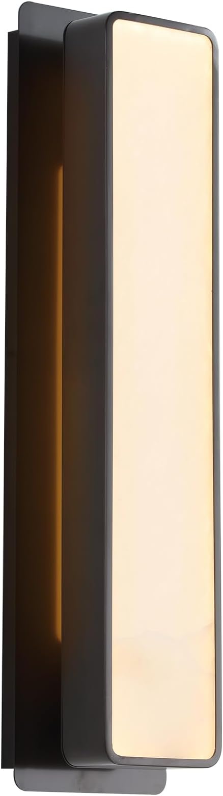 LED Natural Alabaster Gypsum Wall lamp 15W Warm Yellow 2700K Wall Mounted Wall lamp