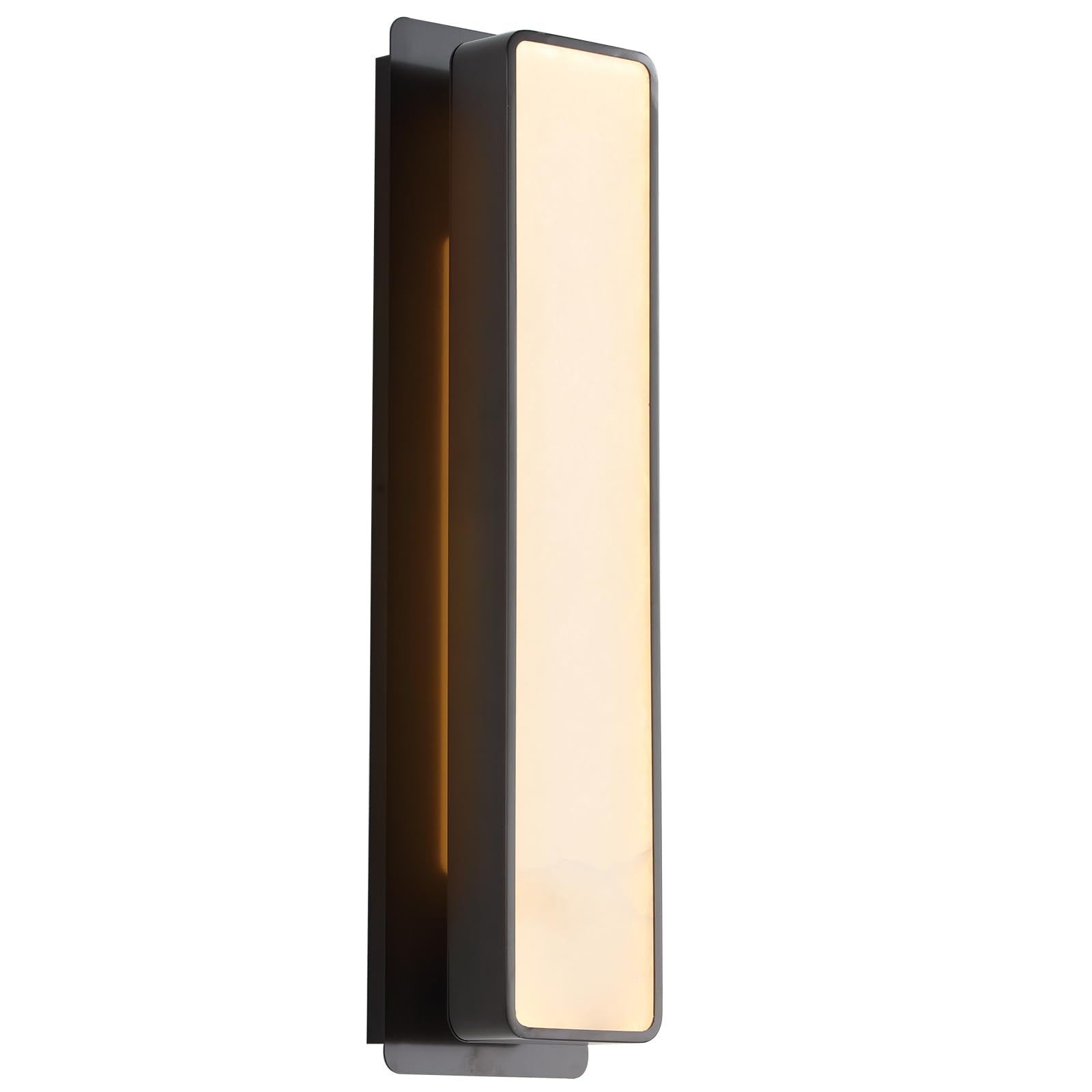 LED Natural Alabaster Gypsum Wall lamp 15W Warm Yellow 2700K Wall Mounted