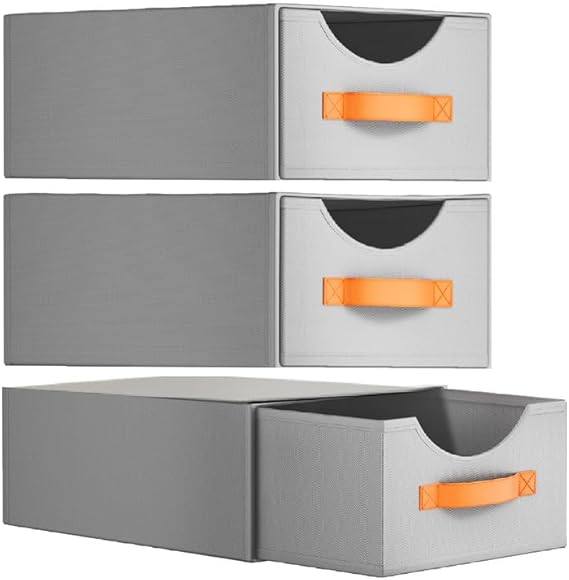Large Stackable Storage Drawers,Closet Storage Drawers,Closet Organizers And Storage