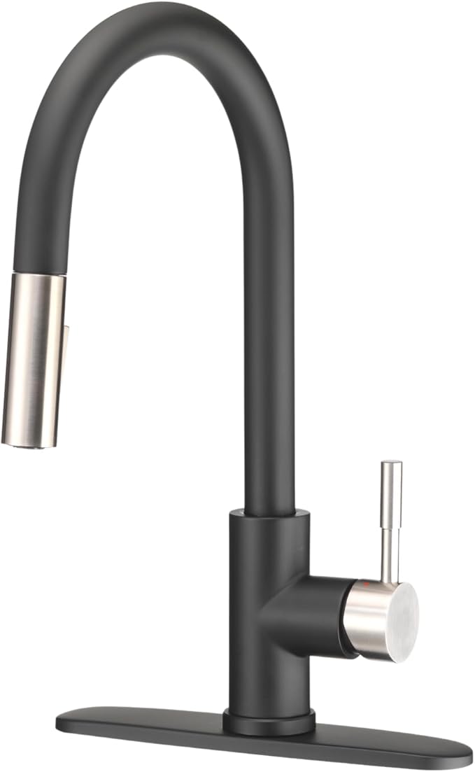 Bellevue Pull-Down Kitchen Faucet – Single-Handle with in-Line Sprayer