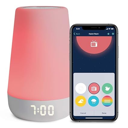 Kids Sound Machine | 2nd Gen | Child’s Night Light, Alarm Clock,