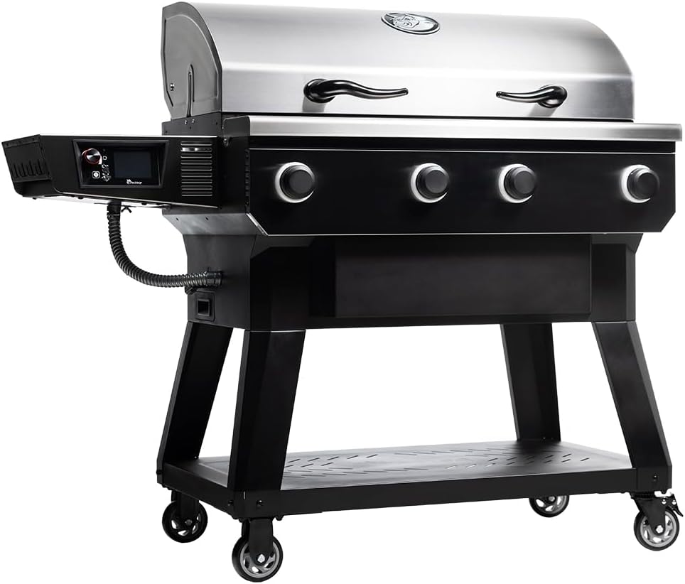 X-Fire Pro 825 Wood Pellet Smoker Grill, Wi-Fi Electric Pellet Grills, Dual Cooking Modes