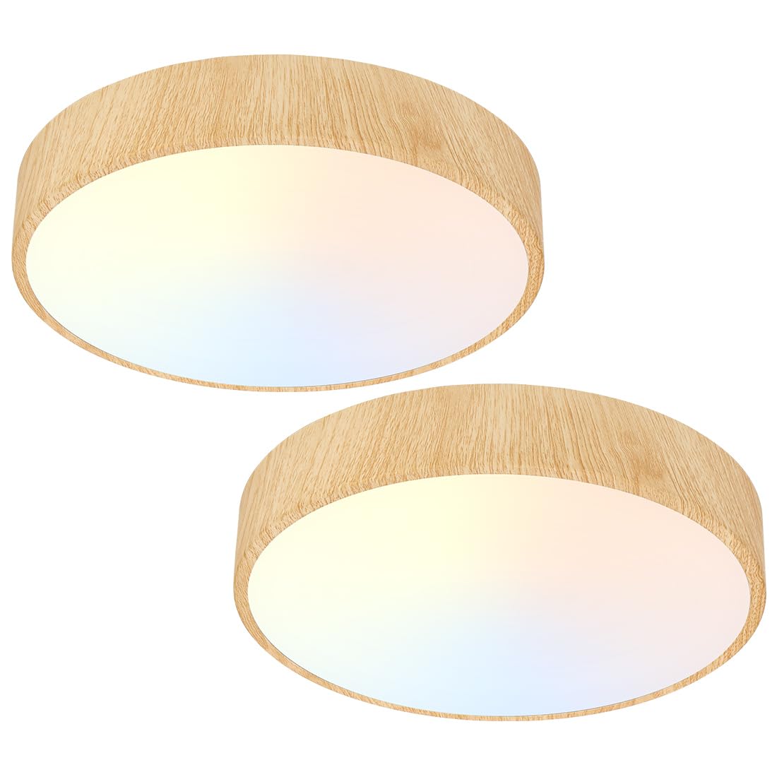 LED Flush Mount Ceiling Light Fixtures 12’’, Modern Bedroom Ceiling Lights