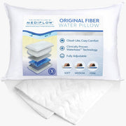 Water Pillow & Cotton Quilted Pillow Protector Pack