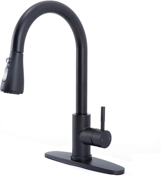 Kitchen Faucets with Pull Down Sprayer
