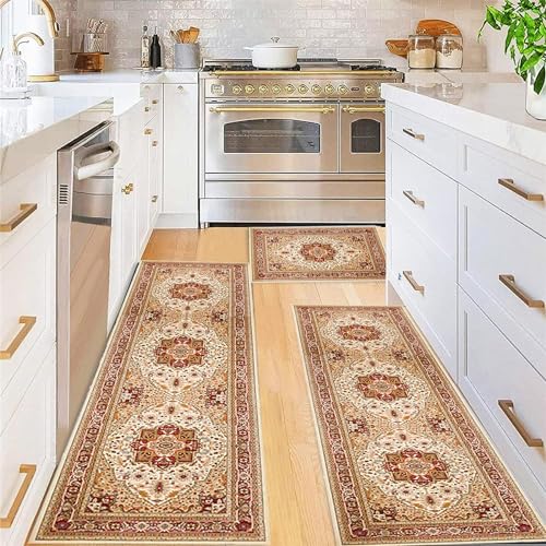Rug Sets 3 Pieces Runner Rugs Vintage Kitchen Runner Bohemian Area Rug