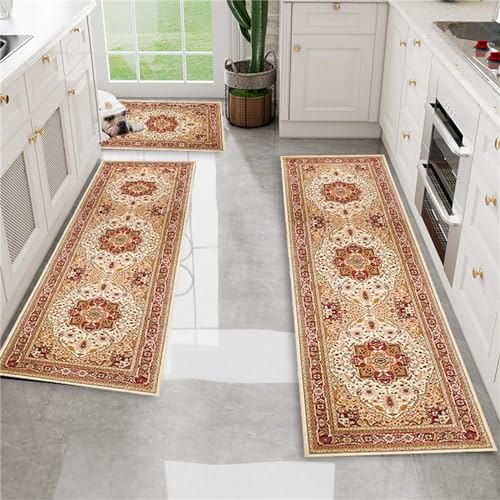 Rug Sets 3 Pieces Runner Rugs Vintage Kitchen Runner Bohemian Area Rug
