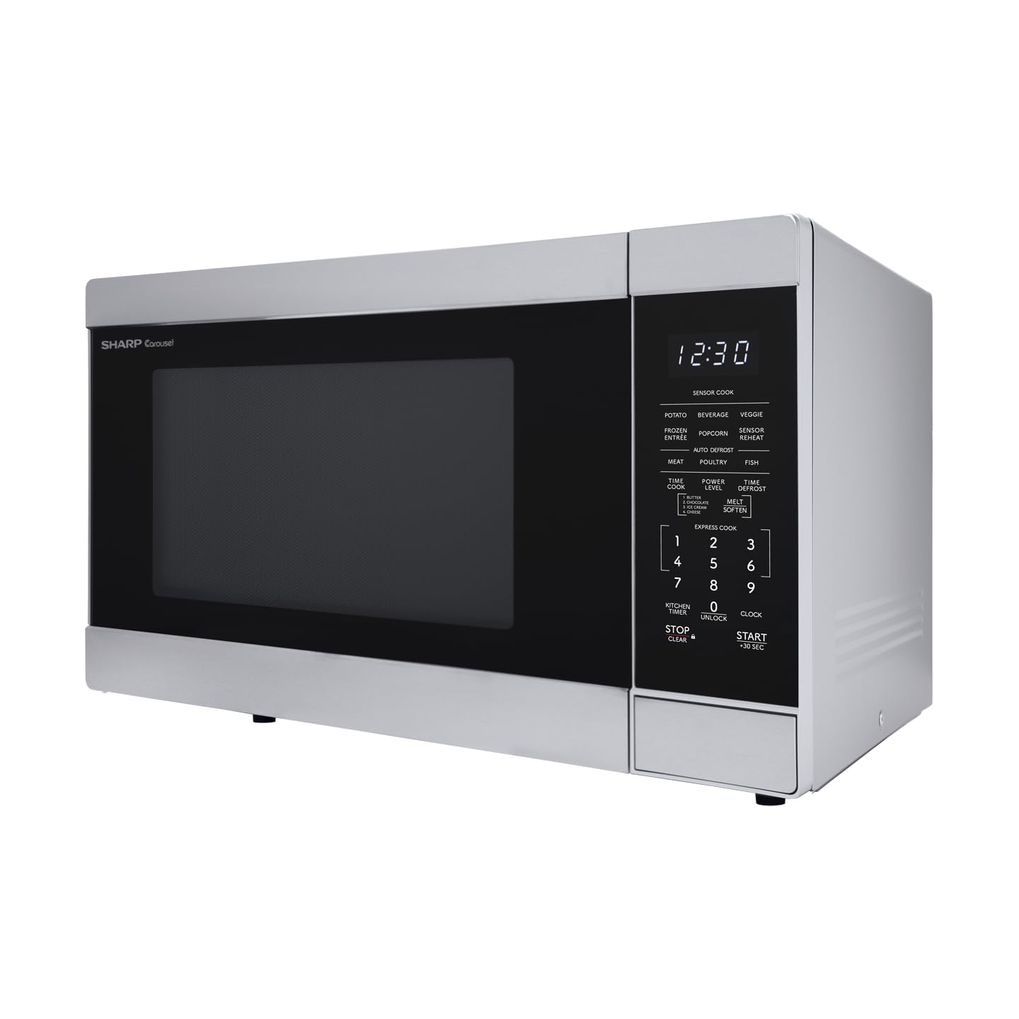 Microwave Oven with Removable 13.6" Carousel Turntable