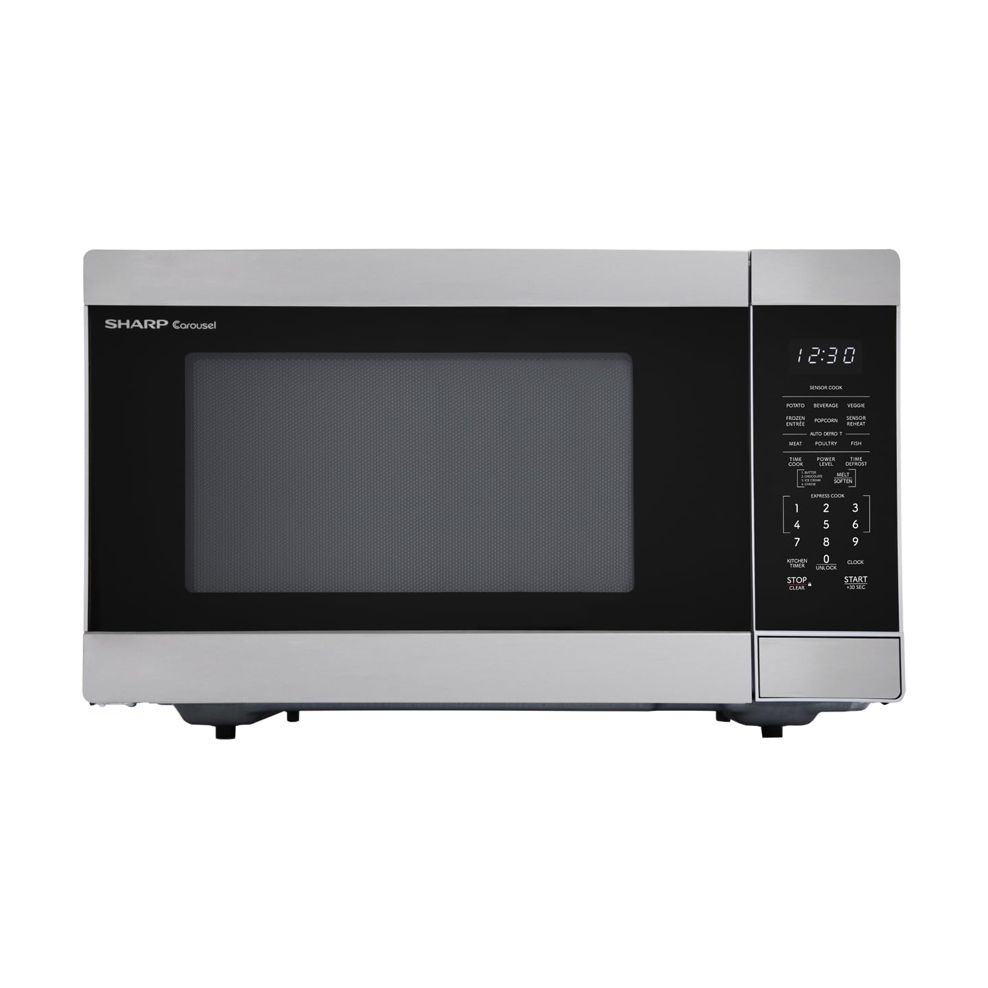 Microwave Oven with Removable 13.6" Carousel Turntable