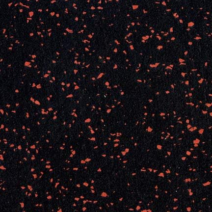 Mats Fit-Lock 3/8 Inch Heavy Duty Rubber Flooring - Interlocking Rubber Tiles