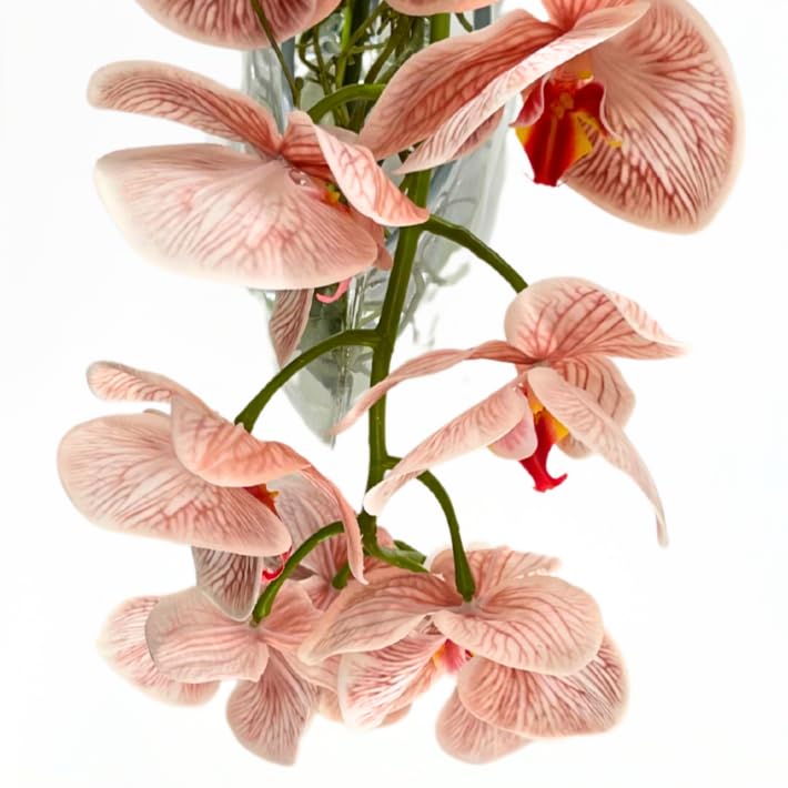 Faux Floral Arrangement, Premium Artificial Indoor Flower Display with Beautiful Blooms