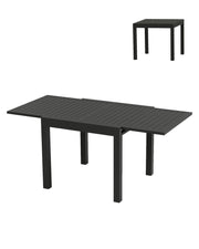 Expandable Patio Table, Extendable Outdoor Dining Table Set for 4-6 Persons
