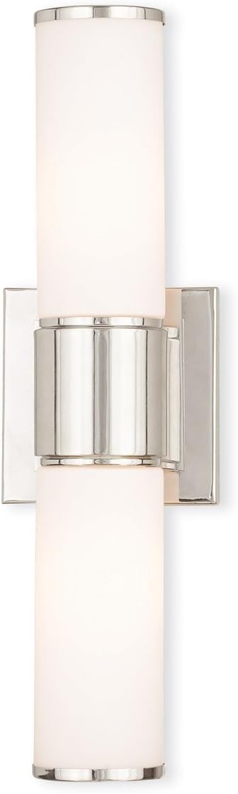 52122-35 Transitional Two Wall Sconce/Bath Light from Weston Collection in Polished