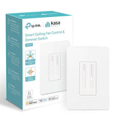 Kasa Smart Ceiling Fan Control & Dimmer Switch | Adjustable 4-Speed