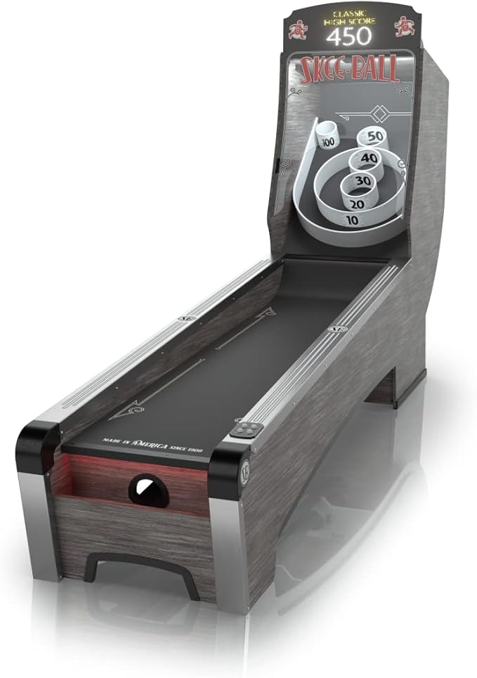 Arcade Table Machine Game for Home Basement Recreation Room - Premium Nostalgic