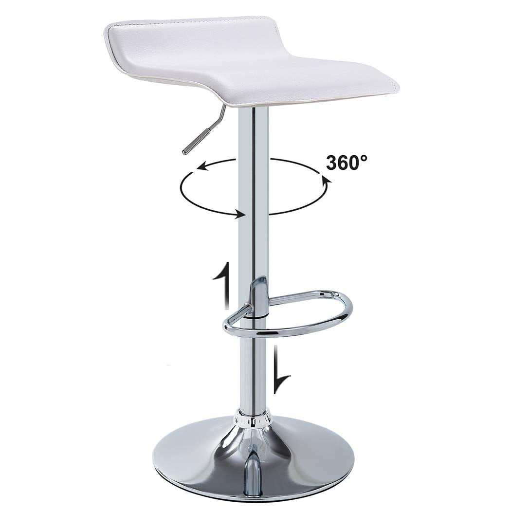Moines PU Leather Bar Stools Set of 2