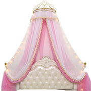 Girl Bed Curtain Princess Crown Mosquito Netting Children Room Decor Bedside