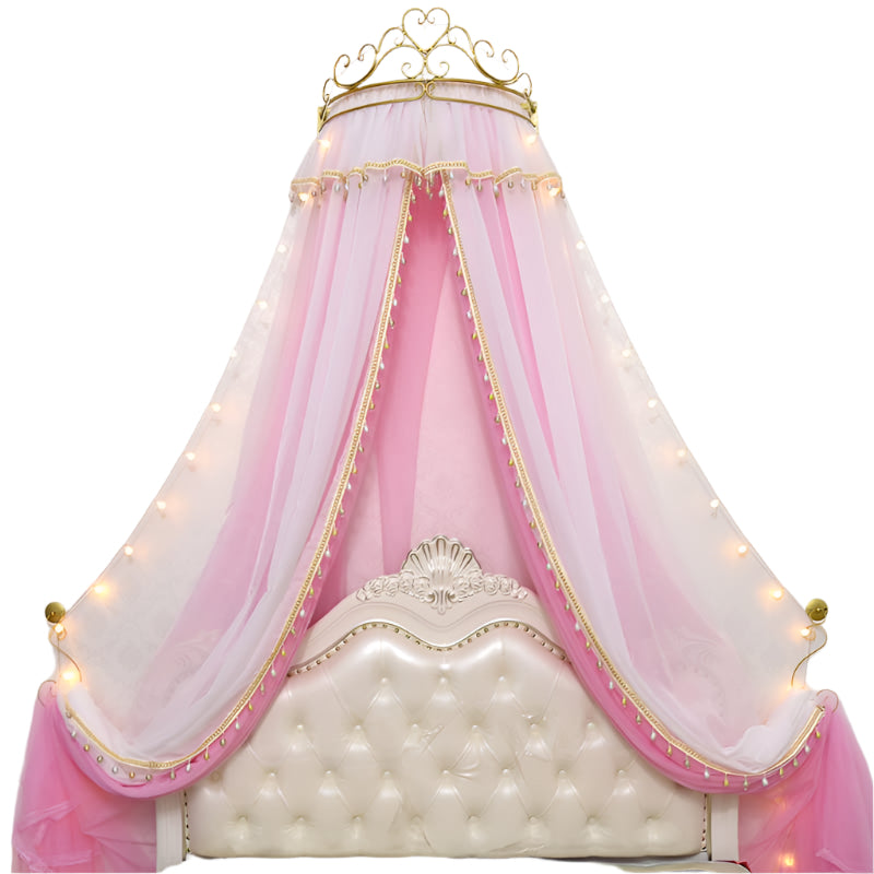 Girl Bed Curtain Princess Crown Mosquito Netting Children Room Decor Bedside