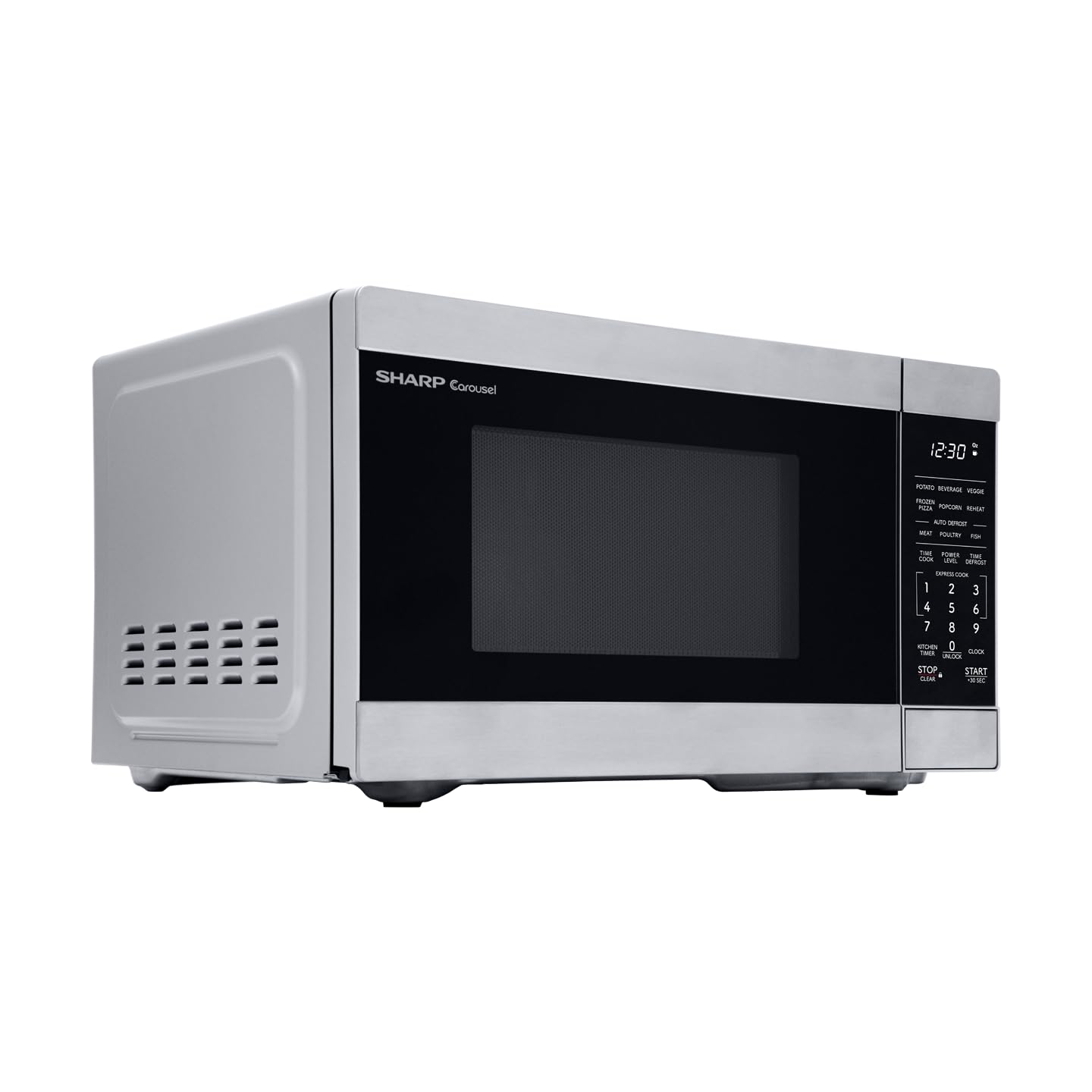 Countertop Microwave Oven with Removable 10.6" Carousel Turntable