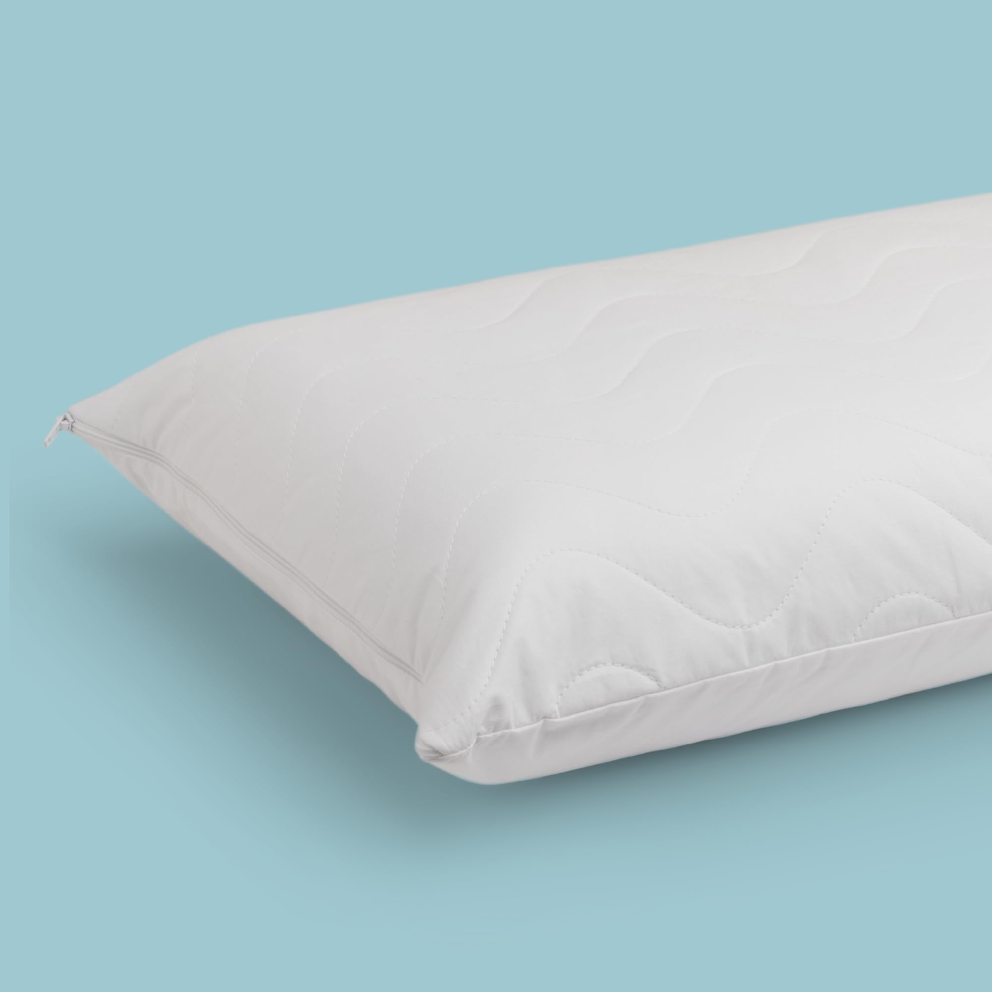 Water Pillow & Cotton Quilted Pillow Protector Pack