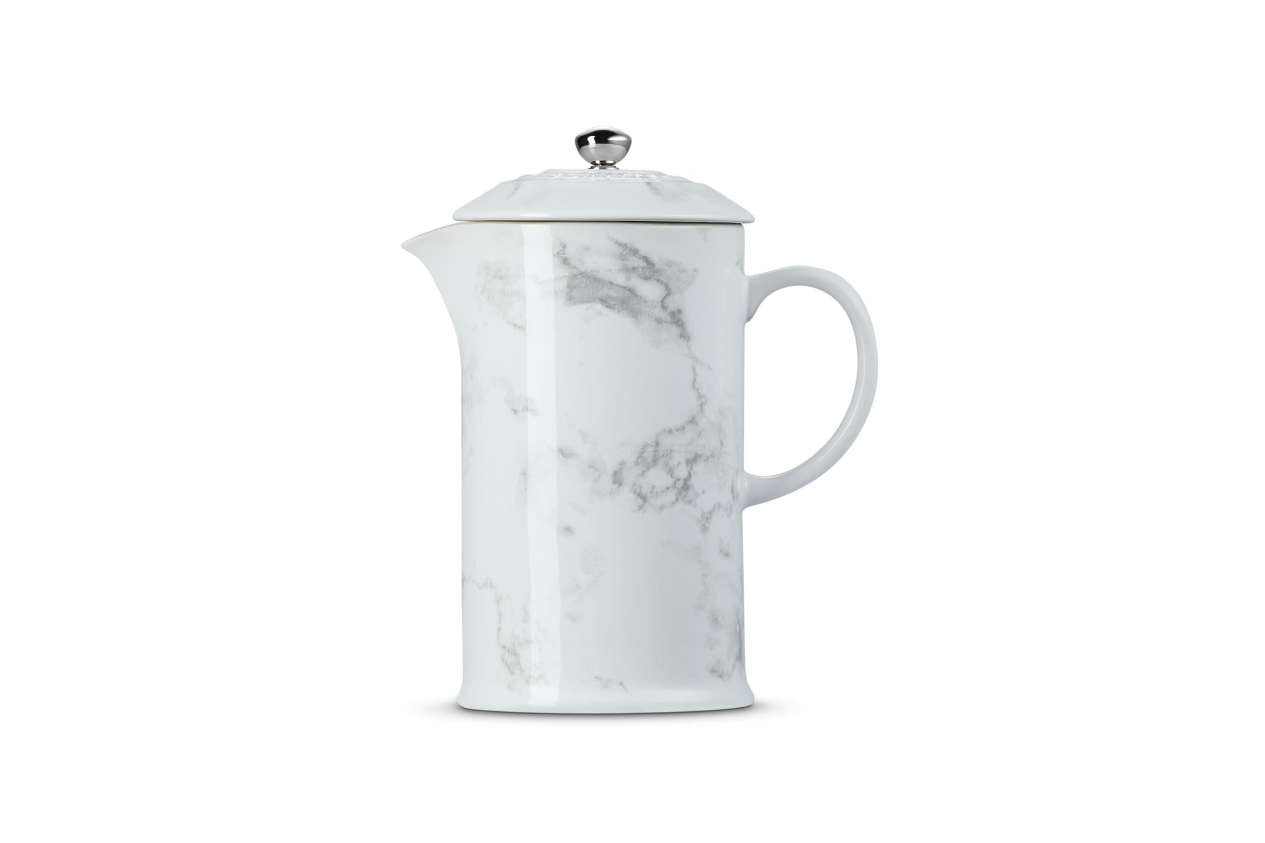 Stoneware 34 oz, Marble Collection French Press