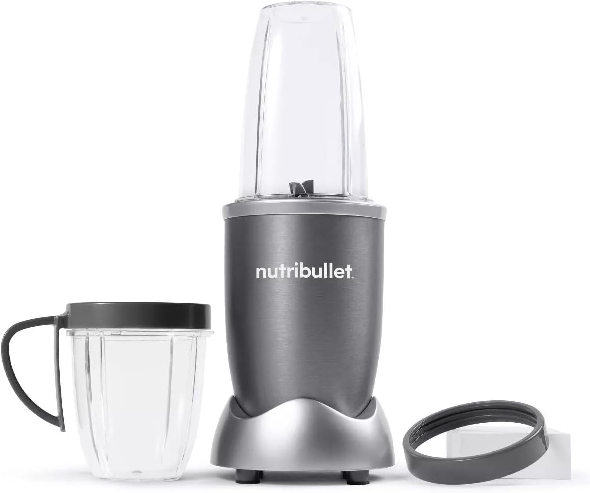 8-Piece High-Speed Blender/Mixer System, Gray
